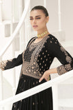 Party Wear Embroidered Readymade Long Anarkali Style Gown With Dupatta.