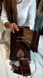 Belgium Dark Chocolate Color Kanjivaram Soft Silk Saree  women's fashion mart