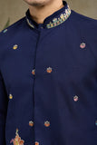 Stylish Navy Men's Kurta Koti Set – Elegant & Trendy