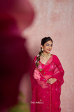 Noor Raani Organza Silk Saree  women's fashion mart