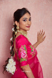 Noor Raani Organza Silk Saree  women's fashion mart