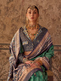 Gorgeous Green Designer Rajwadi Printed  Silk Saree - women's fashion mart