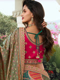 Stunning Multi-Color Silk  Embroidered Lehenga Choli Set - women's fashion mart