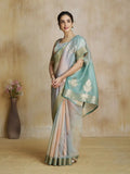 Graceful Grey Silk Digital Printed Fancy Saree - women's fashion mart