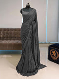 Designer Full Sequence Work Premium Georgette Saree  women's fashion mart