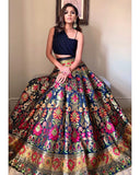 Ready to wear banarasi silk designer lehenga choli for women or girls | Ready To Wear  women's fashion mart