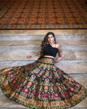 Ready to wear banarasi silk designer lehenga choli for women or girls | Ready To Wear  women's fashion mart