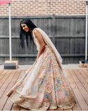 bridal wear heavy work lehenga choli -Lehenga Choli Default Title women's fashion mart