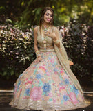 bridal wear heavy work lehenga choli -Lehenga Choli Default Title women's fashion mart