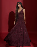 Bollywood style heavy sequence work suit -Designer Suit Default Title women's fashion mart