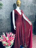 Bollywood style heavy sequence work suit -Designer Suit Default Title women's fashion mart