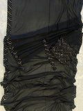 1 min ready to wear black vichitra silk saree -Silk Saree Default Title women's fashion mart