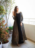 Anarkali suit -Designer Suit black women's fashion mart