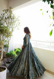 Anarkali suit -Designer Suit black women's fashion mart