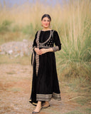 black velvet suit -Designer Suit Default Title women's fashion mart