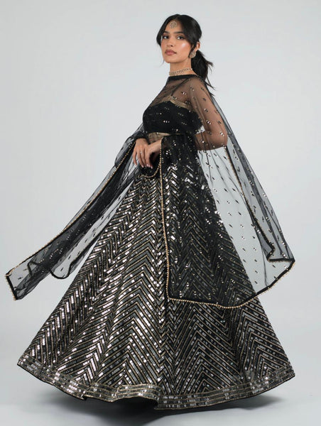 Most sequence and zari work lehenga choli -Lehenga Choli Default Title women's fashion mart