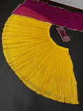 trending yellow colour haldi outfit lehenga choli -Lehenga Choli Default Title women's fashion mart