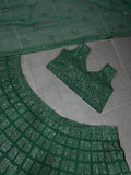 sequence and embroidery work party wear lehenga choli -Lehenga Choli Default Title women's fashion mart