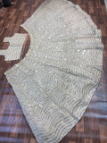 s Heavy Organza Silk Sequins Work Lehenga choli -Lehenga Choli Pink women's fashion mart