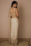 Party wear designer zari sequence soft net saree -Net Saree Gold women's fashion mart