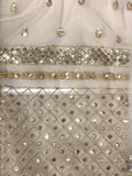 Party wear designer zari sequence soft net saree -Net Saree Gold women's fashion mart