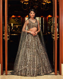 malai satin embellished with lehenga choli -Lehenga Choli Default Title women's fashion mart