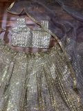 malai satin embellished with lehenga choli -Lehenga Choli Default Title women's fashion mart