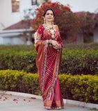 Kanjivaram Rich Pallu And Jacquard Work On All Over The Soft Silk Saree  women's fashion mart