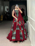 Phenomenal Pure Cotton  Lehenga Choli with printed Design - women's fashion mart
