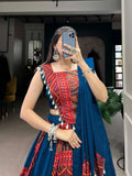 Phenomenal Pure Cotton  Lehenga Choli with printed Design - women's fashion mart