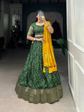 Traditional Zari Weaved Viscos Silk Lehenga Choli - women's fashion mart