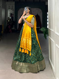 Traditional Zari Weaved Viscos Silk Lehenga Choli - women's fashion mart