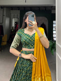 Traditional Zari Weaved Viscos Silk Lehenga Choli - women's fashion mart