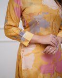💃Enjoy New Floral Kurta Pant set with amazing lace Work ❤️ (WACD05)  women's fashion mart