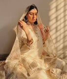 White Cream Colour Embroidery Work Sharara Palazzo Suit -Designer Suit M / White women's fashion mart