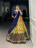 Exquisite Mysore Silk Pichwai Printed Zari Weaved Lehenga Choli - women's fashion mart