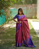 Kubera Pattu Kanjivaram Silk Saree - Default Title women's fashion mart