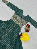 Georgette Embroidered Choli Set with Shrug & Lehenga - XXL women's fashion mart