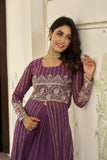 Georgette Embroidered Choli Set with Shrug & Lehenga - XXL women's fashion mart