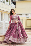 Midnight Radiance Georgette Sequence Lehenga Choli - XXL women's fashion mart
