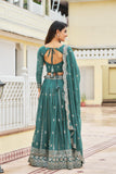 Midnight Radiance Georgette Sequence Lehenga Choli - XXL women's fashion mart