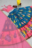 Kalamkari Festival Special Lehenga Choli Set with Dupatta - XXL women's fashion mart