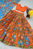 Rangmayi Kalamkari Print Lehenga Choli Set - XXL women's fashion mart