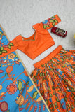 Rangmayi Kalamkari Print Lehenga Choli Set - XXL women's fashion mart