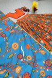 Rangmayi Kalamkari Print Lehenga Choli Set - XXL women's fashion mart
