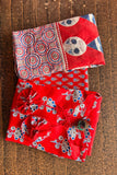 Floral Kurti Set with Tassels and Dori Work - S women's fashion mart