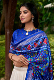 Elegant Designer Tussar Silk Patola Printed Lehenga Choli Set - women's fashion mart