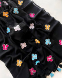 Butterfly Pattern Georgette Saree  women's fashion mart
