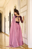 Lavender Bliss Festival Gown with Dupatta - XXL women's fashion mart