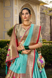 Paithani Jacquard Silk Weaving Zari Worked Lehenga Choli - women's fashion mart